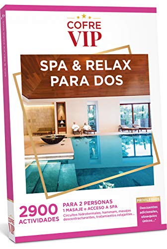 CofreVIP Caja Regalo SPA & Relax para Dos 2.900 Actividades a Elegir para Dos Personas.