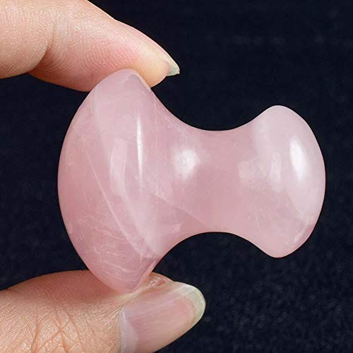 Coil.c 2pcs Piedras para Masaje, Facial Masaje Piedra Masajeador Anti Aging Belleza Natural Dispositivo Herramienta Piedras Masaje, Eliminar Arrugas Faciales Y del Cuello