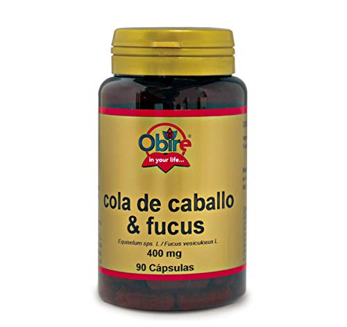 Cola de caballo + fucus 400 mg. 90 capsulas