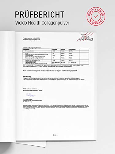 Colágeno Bovino Polvo Hidrolizado 100% Proteína - 500g Colágeno de vacuno