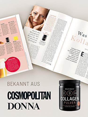 Colágeno Bovino Polvo Hidrolizado 100% Proteína - 500g Colágeno de vacuno