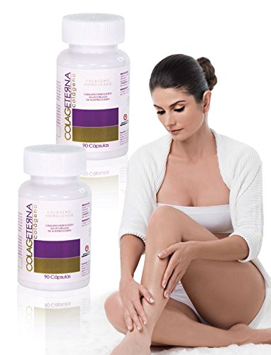 Colageterna - Exclusivo complemento de Colágeno Hidrolizado VERISOL® con Biotina, La Solución Definitiva para el Tratamiento y Prevención de las Arrugas, Celulitis y Uñas Quebradizas