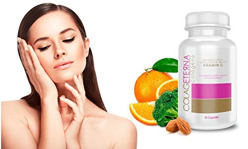 Colageterna - Exclusivo complemento de Colágeno Hidrolizado VERISOL® con Biotina, La Solución Definitiva para el Tratamiento y Prevención de las Arrugas, Celulitis y Uñas Quebradizas