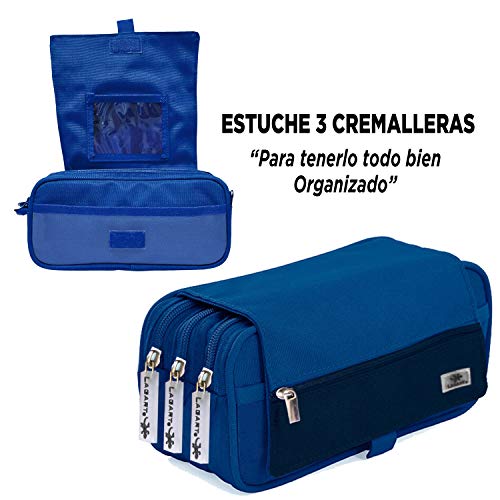 Coleset Estuche Escolar 3 Cremalleras Material Escolar Kawaii Infantil Primaria Estuches Grandes Pack Materiales Escolares Estuches Escolares Utiles Escolares Material Colegio Vuelta al Cole