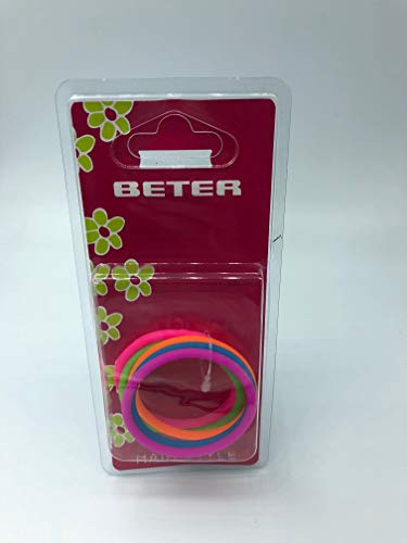 Coletero fluorescente goma 5 unids.