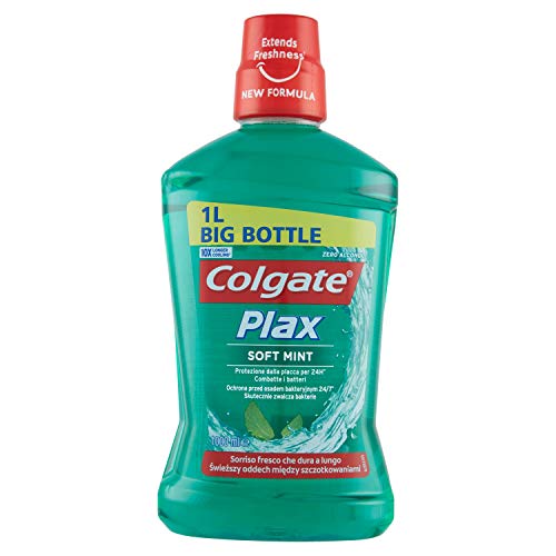 Colgate Colgate Plax Collutorio 1000 Ml Soft Mint 1 Unidad 800 g