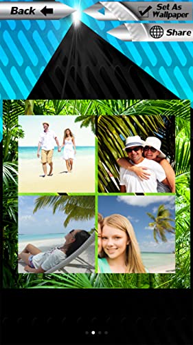 Collage de fotos de Palm