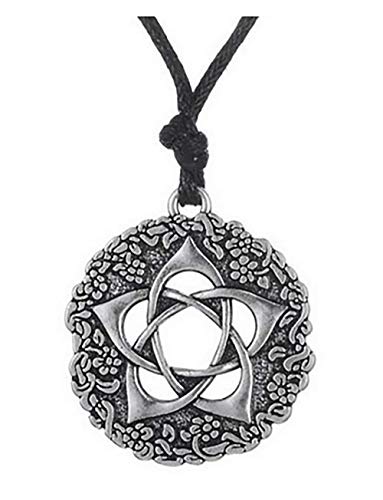 Collar con flor de loto y mandala – Símbolo de geometría sagrada – Joya del OM budista zen yoga – Regalo original unisex para mujer y hombre