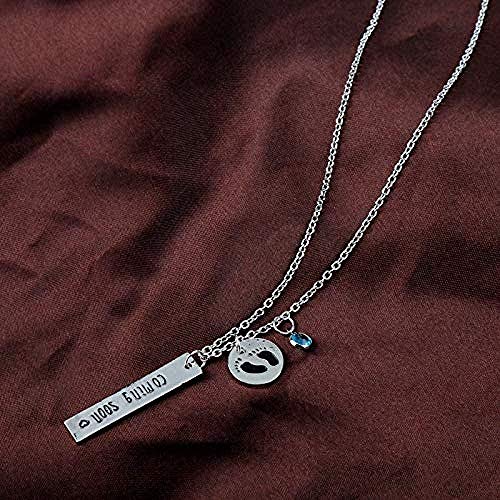 Collar con Huella de bebé, Gargantilla, joyería para Mujer, Colgante para Madre Embarazada, Collares, Regalo para Esposa