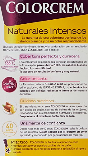 Colorcrem Color & Brillo Tinte Capilar Naturales Intensos Color Rubio Claro Ceniza