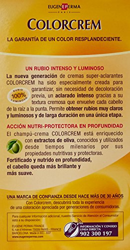 Colorcrem Color & Brillo Tinte Capilar Naturales Intensos Color Rubio Extra-Claro Miel