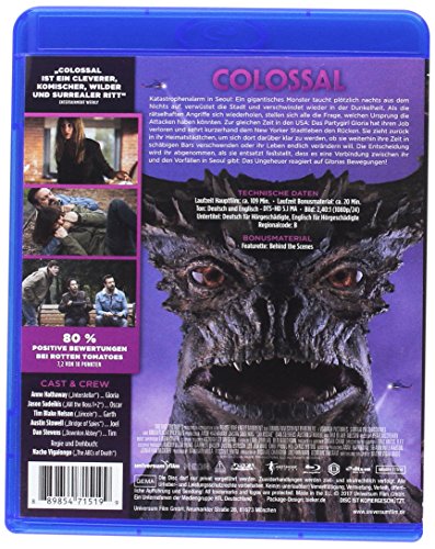 Colossal [Alemania] [Blu-ray]