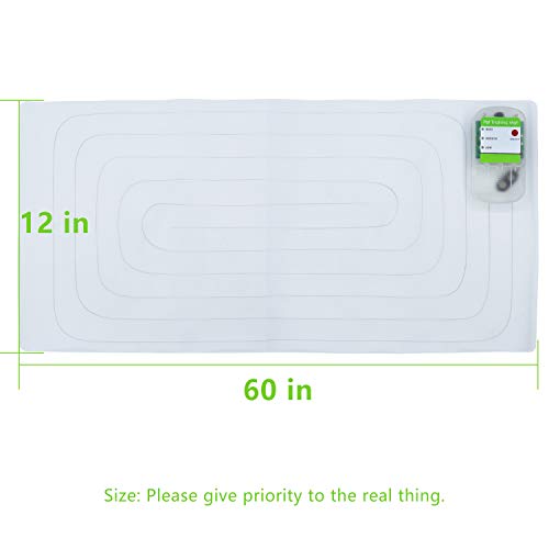 Colourstone Asiento del Coche de Seguridad de Mascotas, Cubierta de Asiento de automóvil para Gato, Perro (60 * 12 Pulgadas)