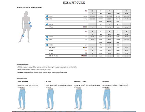 Columbia Back Beauty Passo Alto Pantalones térmicos de Senderismo para Mujer, Azul (Nocturnal), 8/R