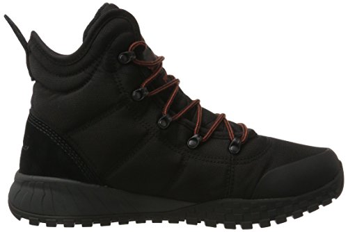 Columbia Fairbanks Omni-Heat Bota de invierno para hombre , Negro(Black, Rusty), 42 EU