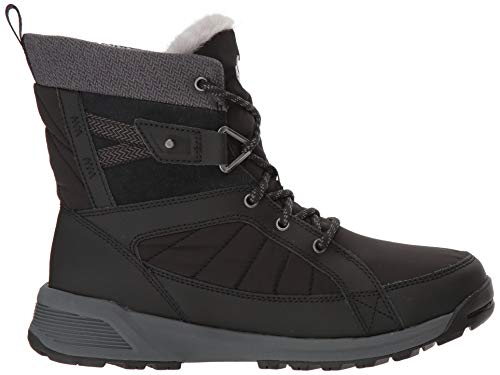 Columbia Meadows Omni, Botas Bajas para Mujer, Negro (Heat-Black, Steam), 38 1/2 EU