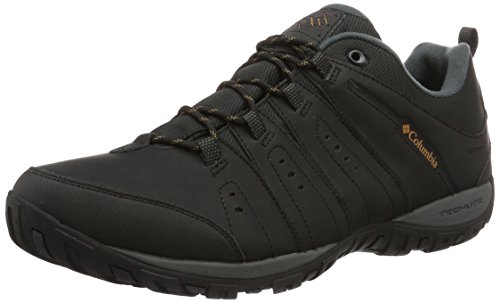 Columbia Peakfreak Nomad Zapatos impermeables para hombre , Negro(Black, Monument), 43 EU