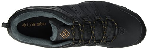 Columbia Peakfreak Nomad Zapatos impermeables para hombre , Negro(Black, Monument), 43 EU