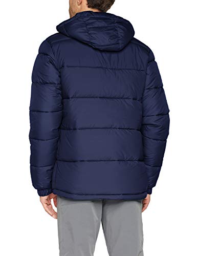 Columbia Pike Lake Chaqueta con Capucha para Hombre, Azul (Collegiate Navy), L