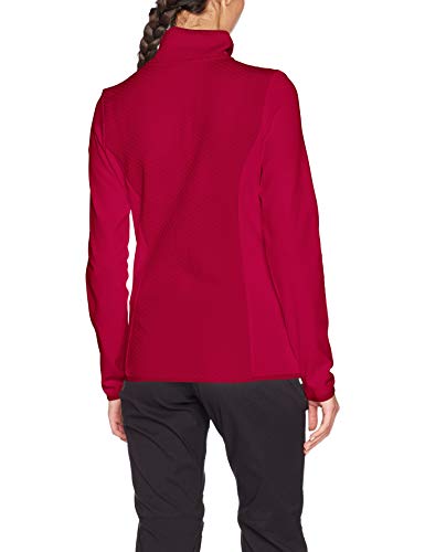 Columbia Roffe Ridge Full Zip Forro Polar, Mujer, Rojo (Pomegranate), XS