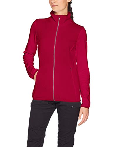 Columbia Roffe Ridge Full Zip Forro Polar, Mujer, Rojo (Pomegranate), XS