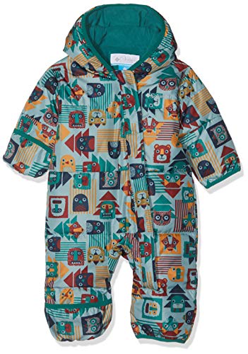 Columbia Snuggly Bunny Mono de esquí Infantil, Bebé-Niños, Azul (Pine Green Critter Block 462), 12-18m
