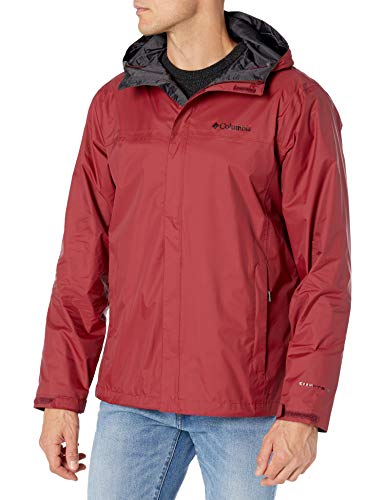 Columbia Watertight II - Chaqueta impermeable para hombre Jaspe rojo. 1X