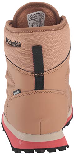 Columbia WHEATLEIGH, Botas de Nieve de caña Baja para Mujer, Beige (Elk, Daredevil), 36 EU