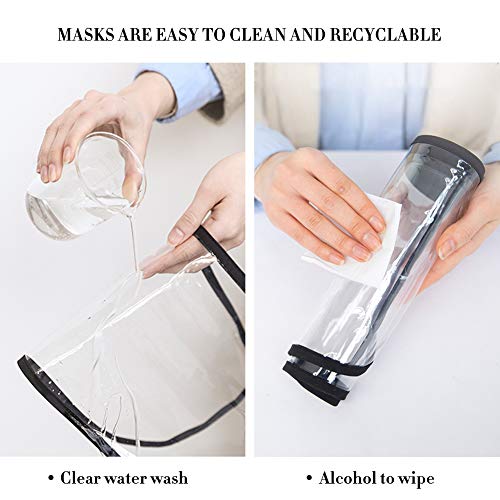 Comhats - Sombrero plegable para mujer, color negro