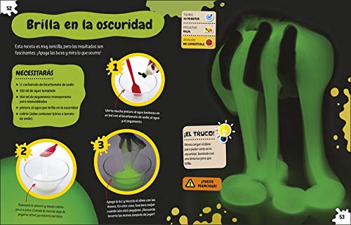 Cómo hacer slime en casa: Más de 30 fabulosas recetas (Aprendizaje y desarrollo)