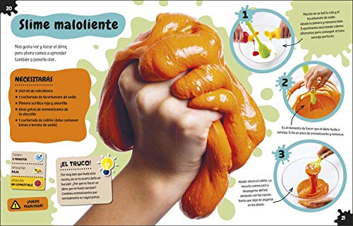 Cómo hacer slime en casa: Más de 30 fabulosas recetas (Aprendizaje y desarrollo)