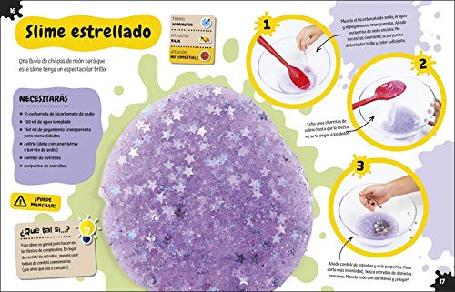 Cómo hacer slime en casa: Más de 30 fabulosas recetas (Aprendizaje y desarrollo)