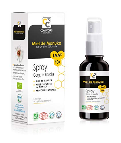 Comptoirs & comp Spray garganta manuka iaa10+ 25ml comptoirs 1 Unidad 21 g