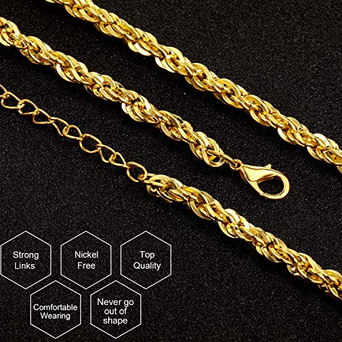 Conjunto de Disfraces Hippies Peluca Afro de Moda Collar de Gafas de Sol para Fiesta Temática de los Años 50/60/70 (Estilo C)