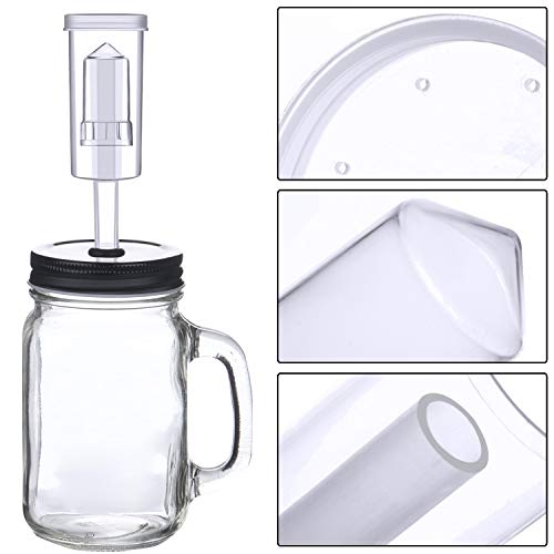Conjuntos de Esclusas de Aire para Fermentación, 20 Piezas de Arandelas de Silicona y 6 Piezas de Esclusas de Plástico para Preservar, Elaborar Cerveza, Hacer Vino, Fermentar Chucrut, Kimchi