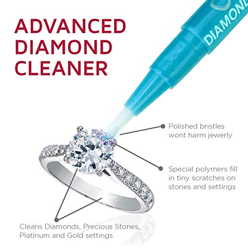 Connoisseurs Limpiador de Diamante -Barra de Limpieza para Restaurar el Brillo de los Diamantes Adecuado para Relojes de Diamante y Piedras Preciosas