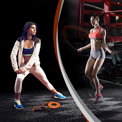 CONSUL Skipping Rope is Specially Designed for Kid, Women and Beginners. Lightweight, Soft,Tangle Free,Adjustable PVC Skipping Rope. Suitable for Indoor, Outdoor, and Gym Sports.
