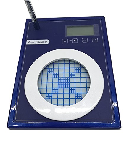 Contador de Colonia Digital Contador de voz para inpecting Bacteria Colony petri-dish hasta 90 mm jk-cc-30 a