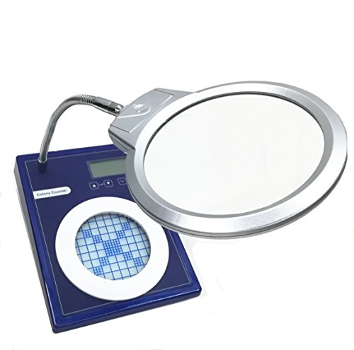 Contador de Colonia Digital Contador de voz para inpecting Bacteria Colony petri-dish hasta 90 mm jk-cc-30 a