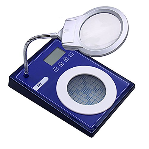 Contador de Colonia Digital Contador de voz para inpecting Bacteria Colony petri-dish hasta 90 mm jk-cc-30 a