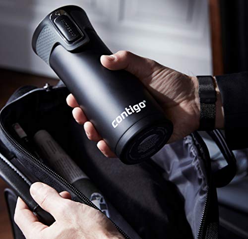 Contigo Vaso Termico West Loop Autoseal, Termo Café, Taza de Viaje en acero inoxidable, Vaso Termo antigoteo, Copa con Tapa fácil de limpiar sin BPA, 470 ml