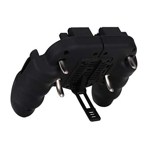 Controlador de juegos para teléfono móvil Controlador de juegos de disipación de calor Mango de energía con ventilador de enfriamiento Ventilador de enfriamiento de sensación de pulsación de tecla mec