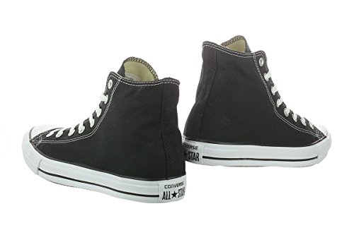 Converse Chuck Taylor All Star Hi, Zapatillas Altas Unisex adulto, Negro (Black/White), 37.5 EU