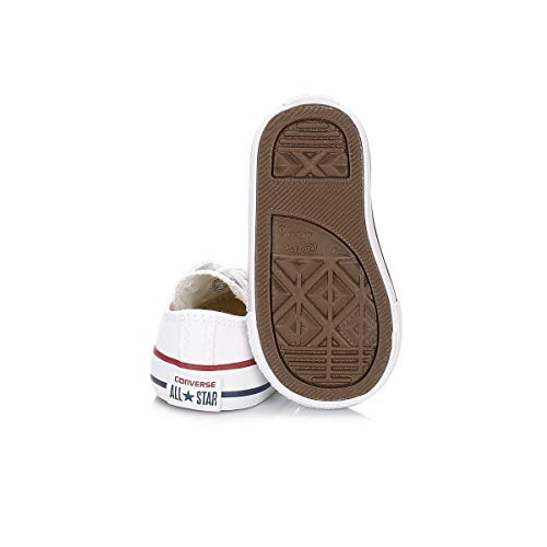 Converse Chuck Taylor All Star Ox, Zapatillas de Lona, Unisex, Blanco, 19