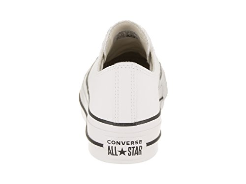 Converse Chuck Taylor CTAS Lift Clean Ox, Zapatillas para Mujer, Blanco (White/Black/White 102), 40 EU