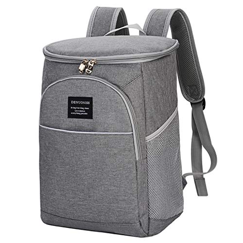 COOFIT Mochila Nevera Mochila Térmica Comida Mochila Refrigeración Aislamiento con Forro Impermeable Portatil Mochila Térmica Porta Alimentos para Playa Picnic Camping