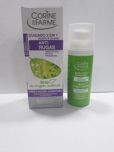 Corine de Farme crema antiarrugas hipoalergénica cara y contorno ojos 50 ml