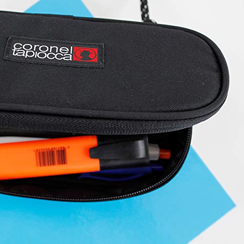 Coronel Tapiocca Estuche Urban Coronel Tapioca, Escolar Hombre, Negro, 21x10x5 cm