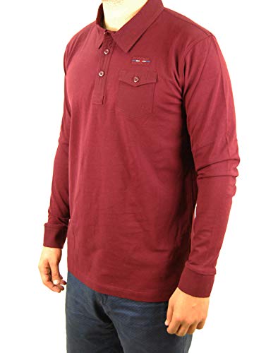 Coronel Tapiocca - Polo de Manga Larga (Granate, S)