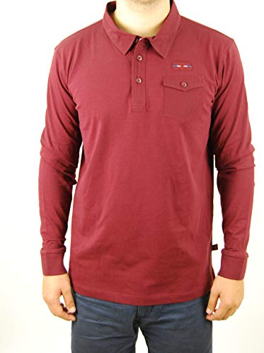 Coronel Tapiocca - Polo de Manga Larga (Granate, S)